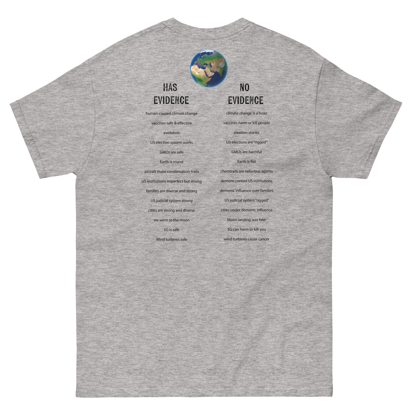 Unify Around Reality Earth Unisex classic tee