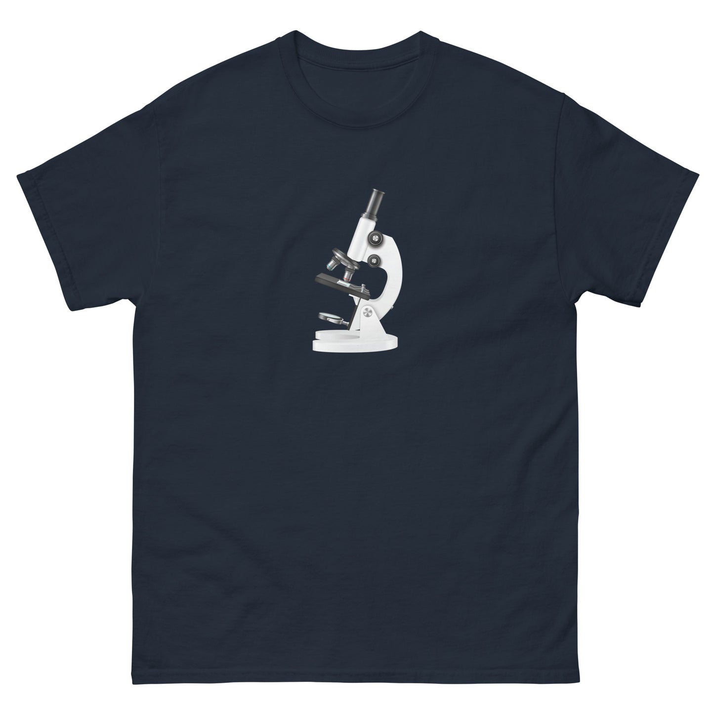 More Data Less Drama Microscope Men's classic tee