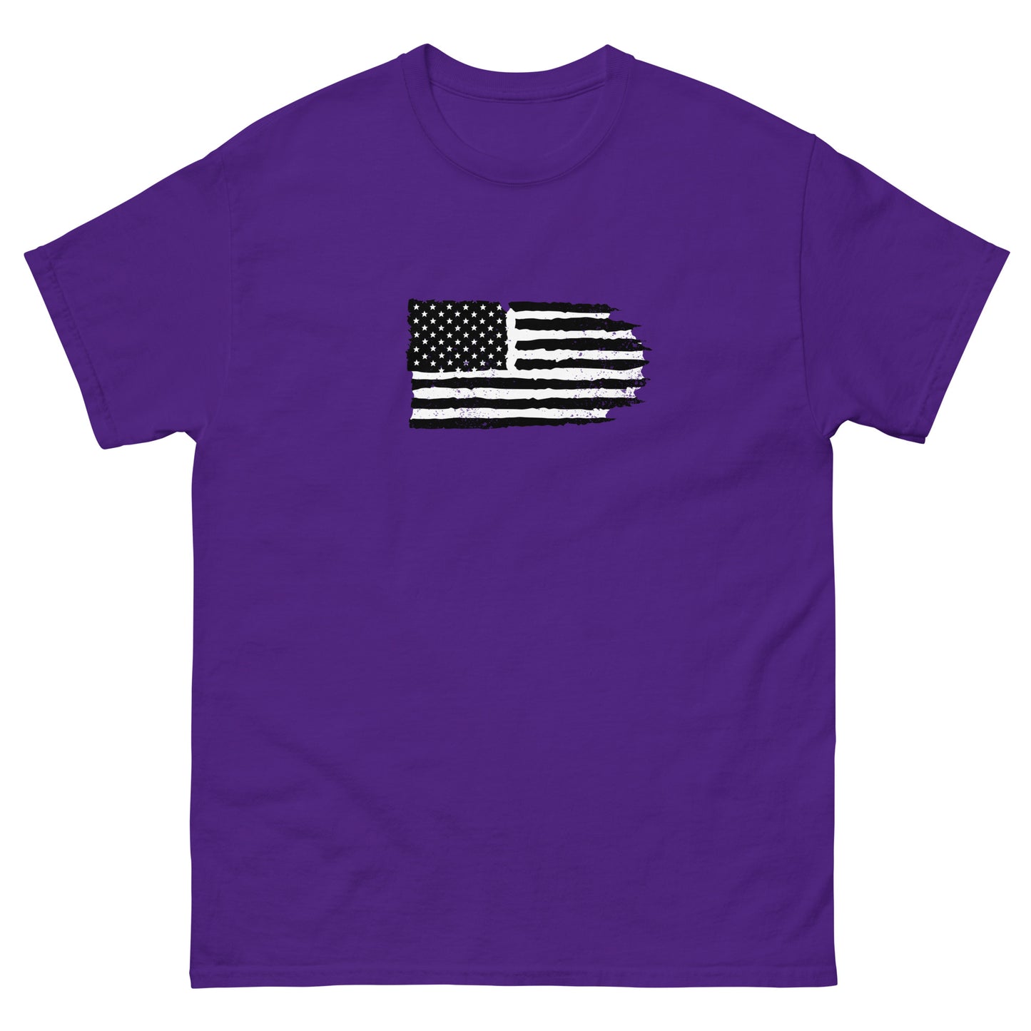 More Data Less Drama Flag Men's classic tee