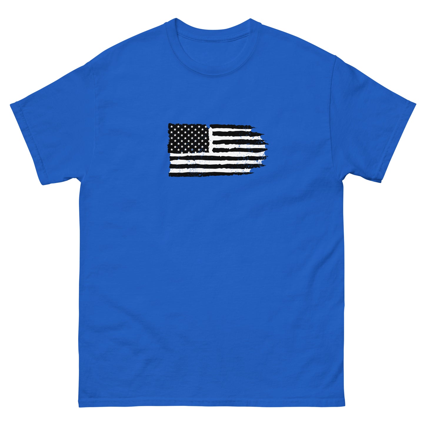 More Data Less Drama Flag Men's classic tee