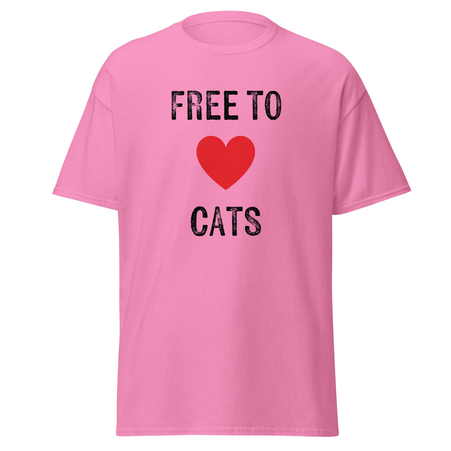 Free to Love Cats Unisex classic tee