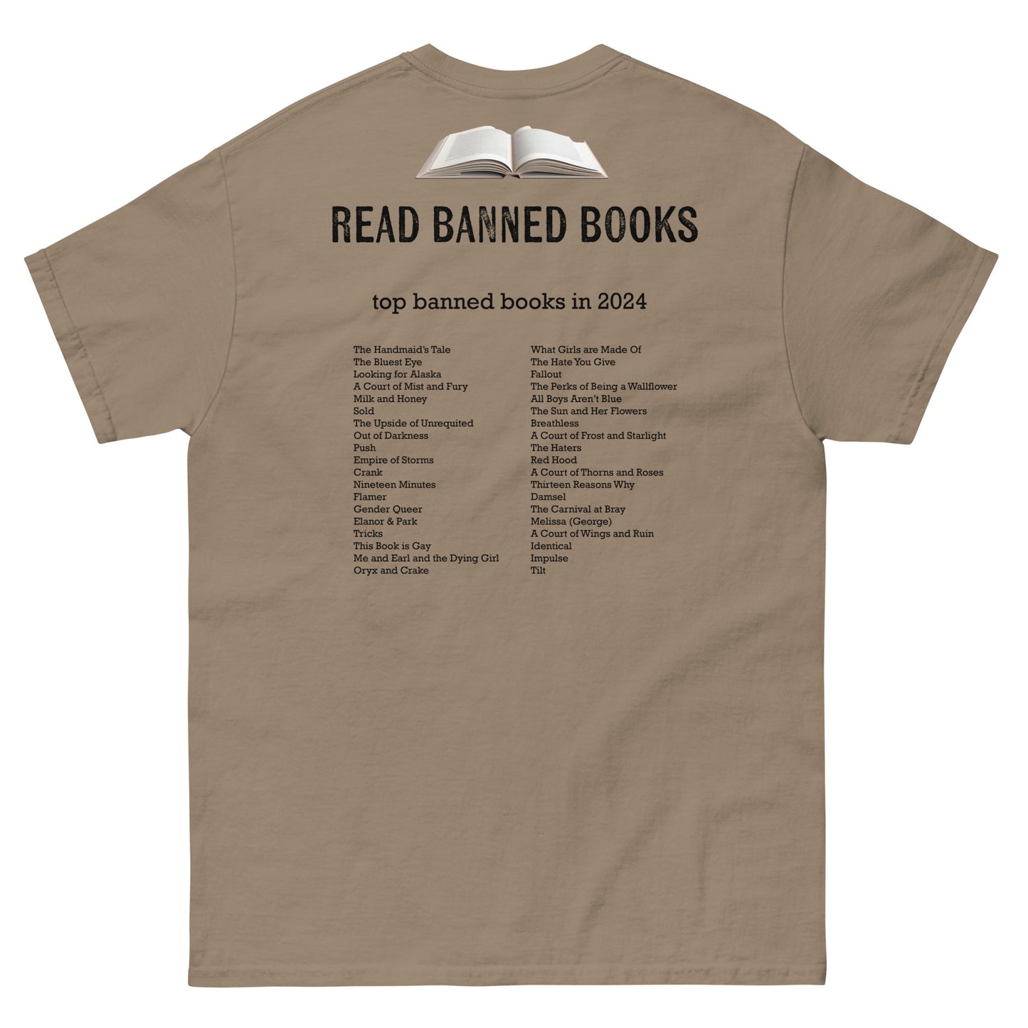 Freedom to Read Book Design Unisex classic tee