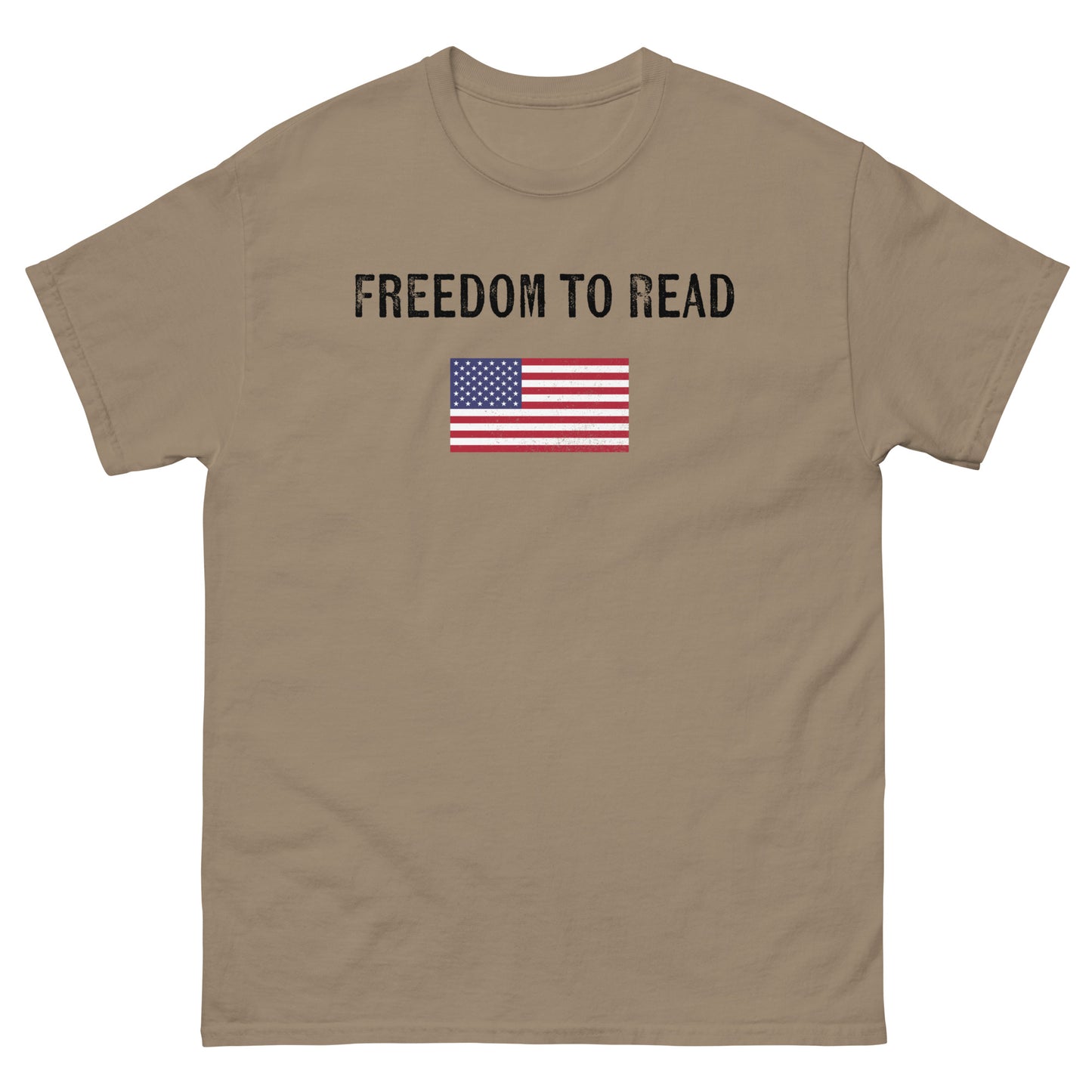 Freedom to Read Book Design Unisex classic tee