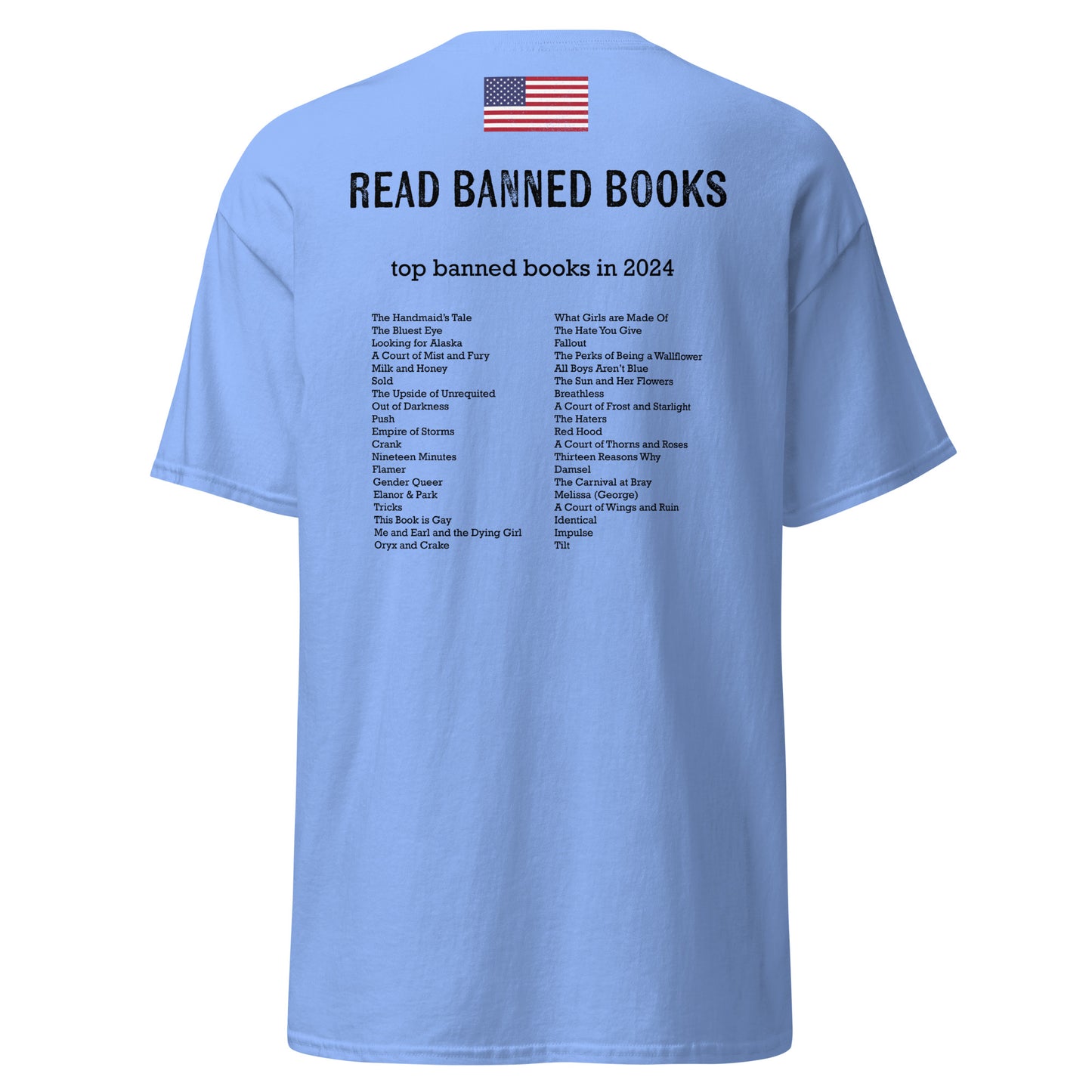 Freedom to Read US Flag Unisex classic tee