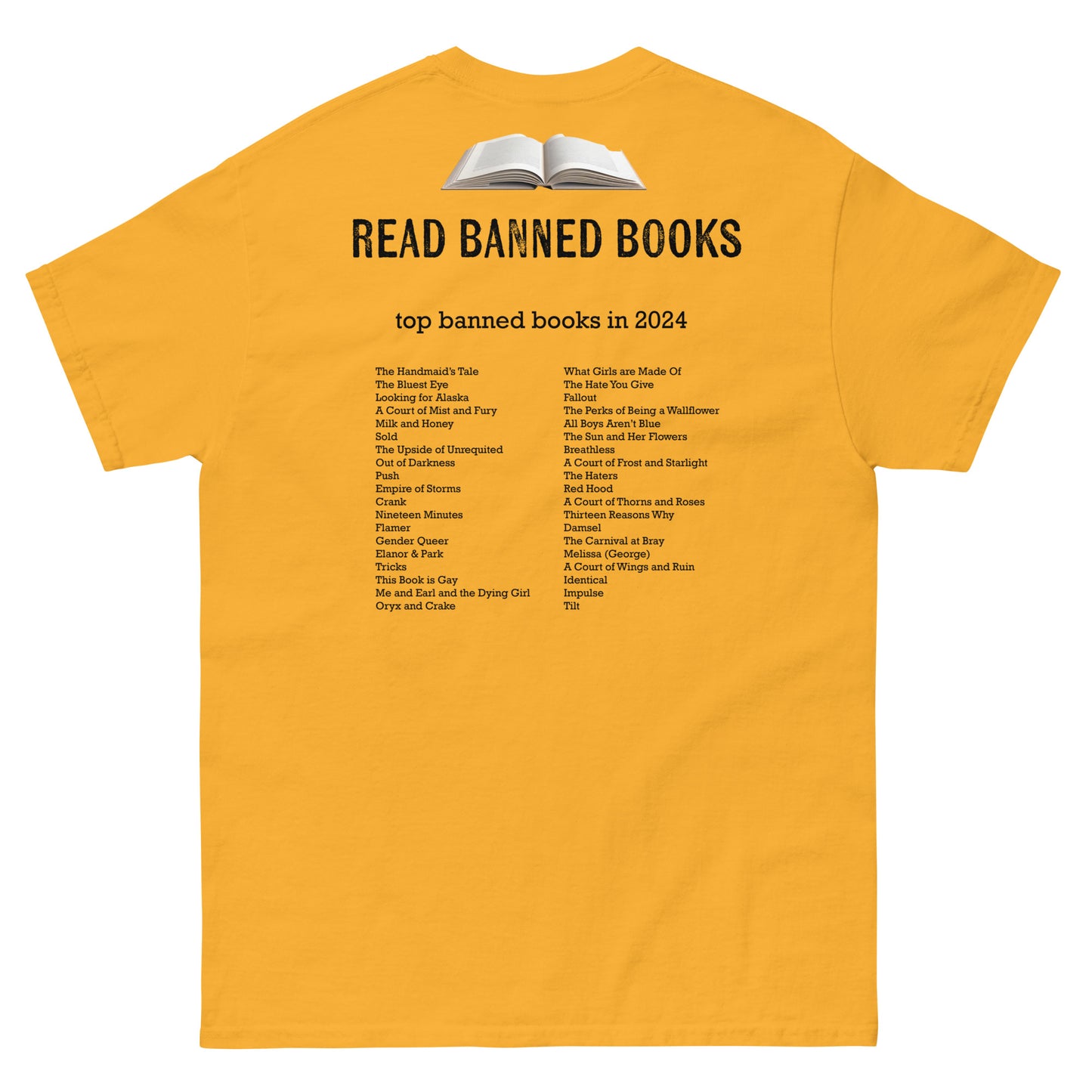 Freedom to Read Book Design Unisex classic tee