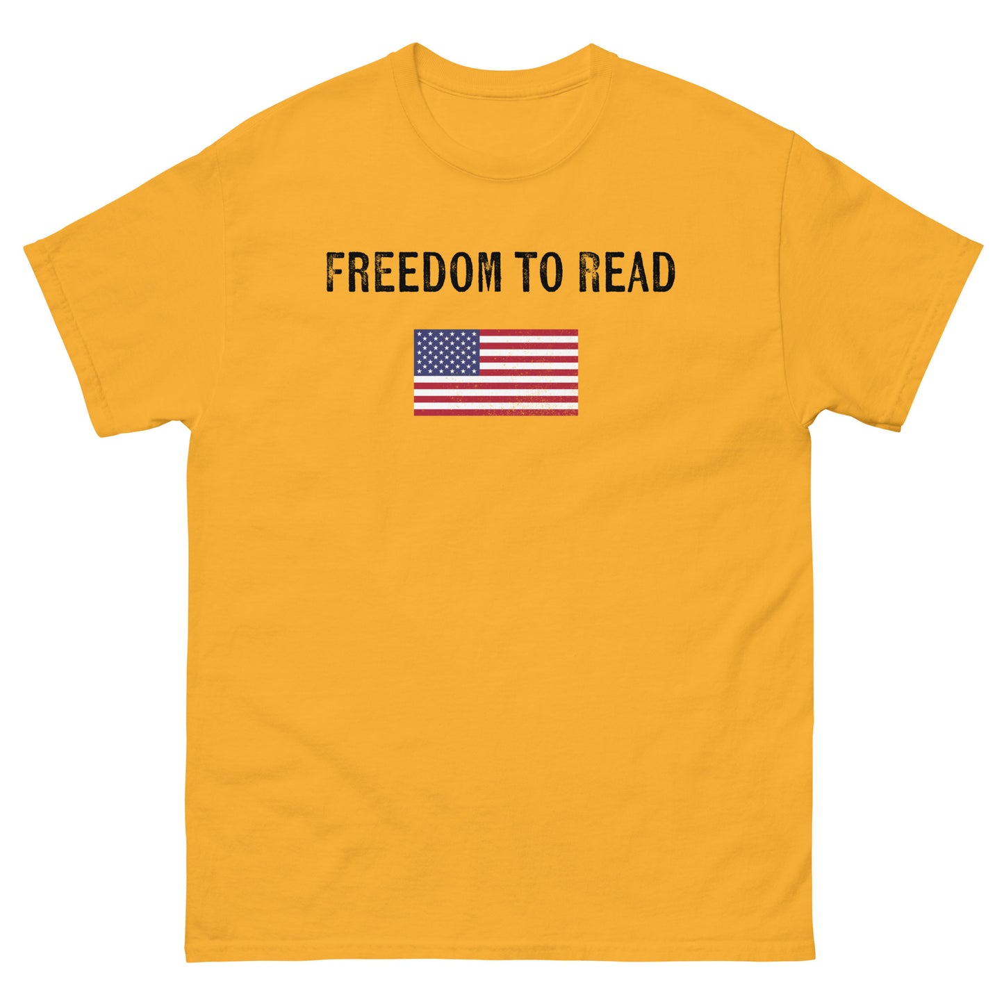 Freedom to Read Book Design Unisex classic tee