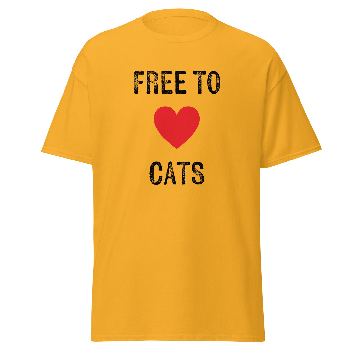 Free to Love Cats Unisex classic tee