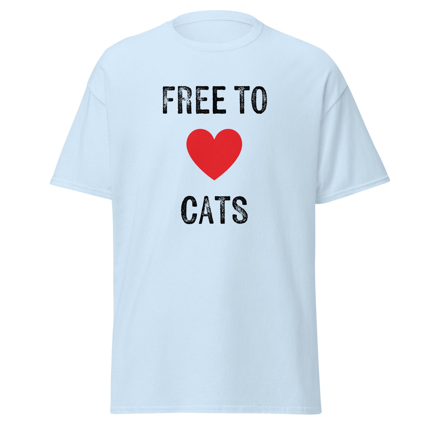 Free to Love Cats Unisex classic tee