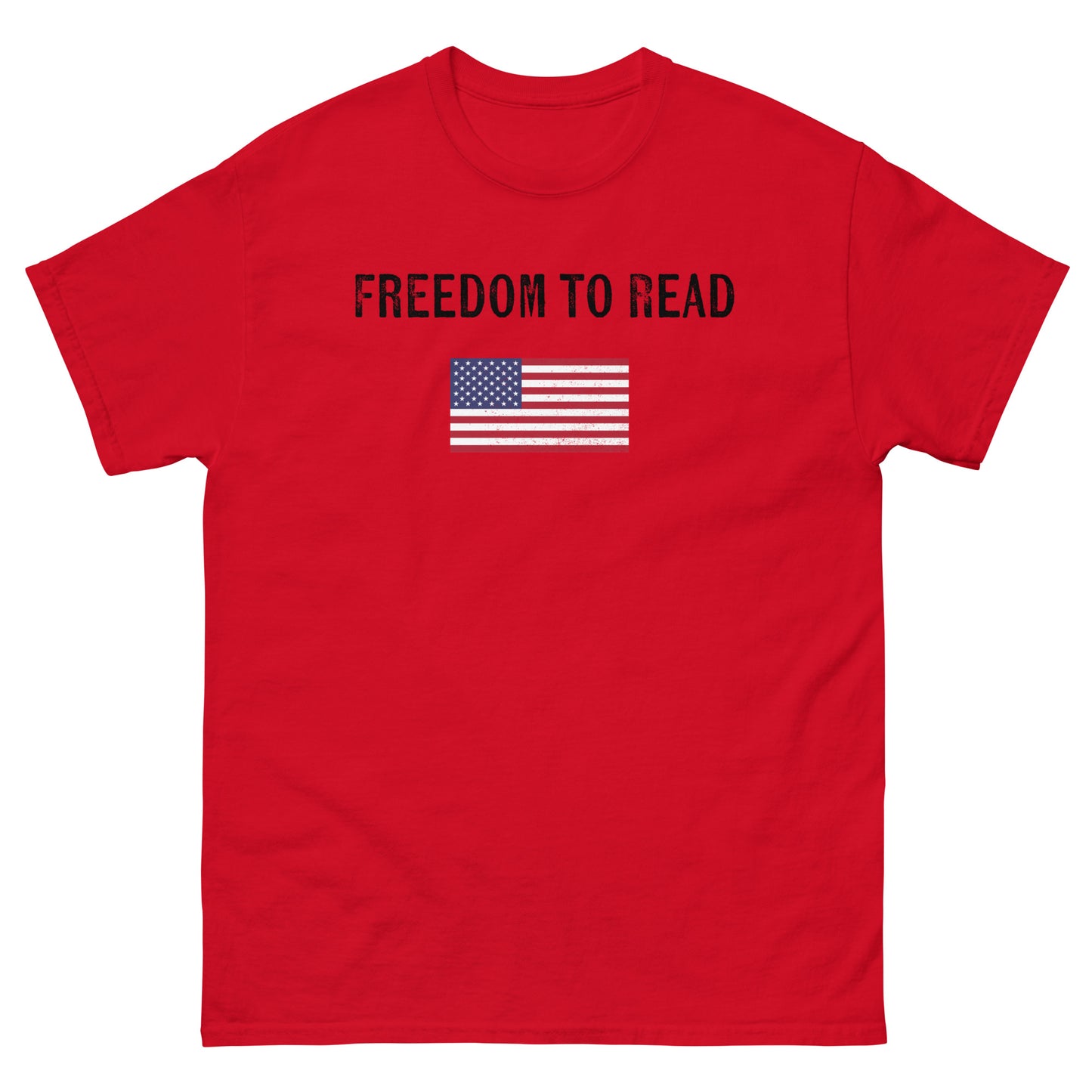 Freedom to Read Book Design Unisex classic tee