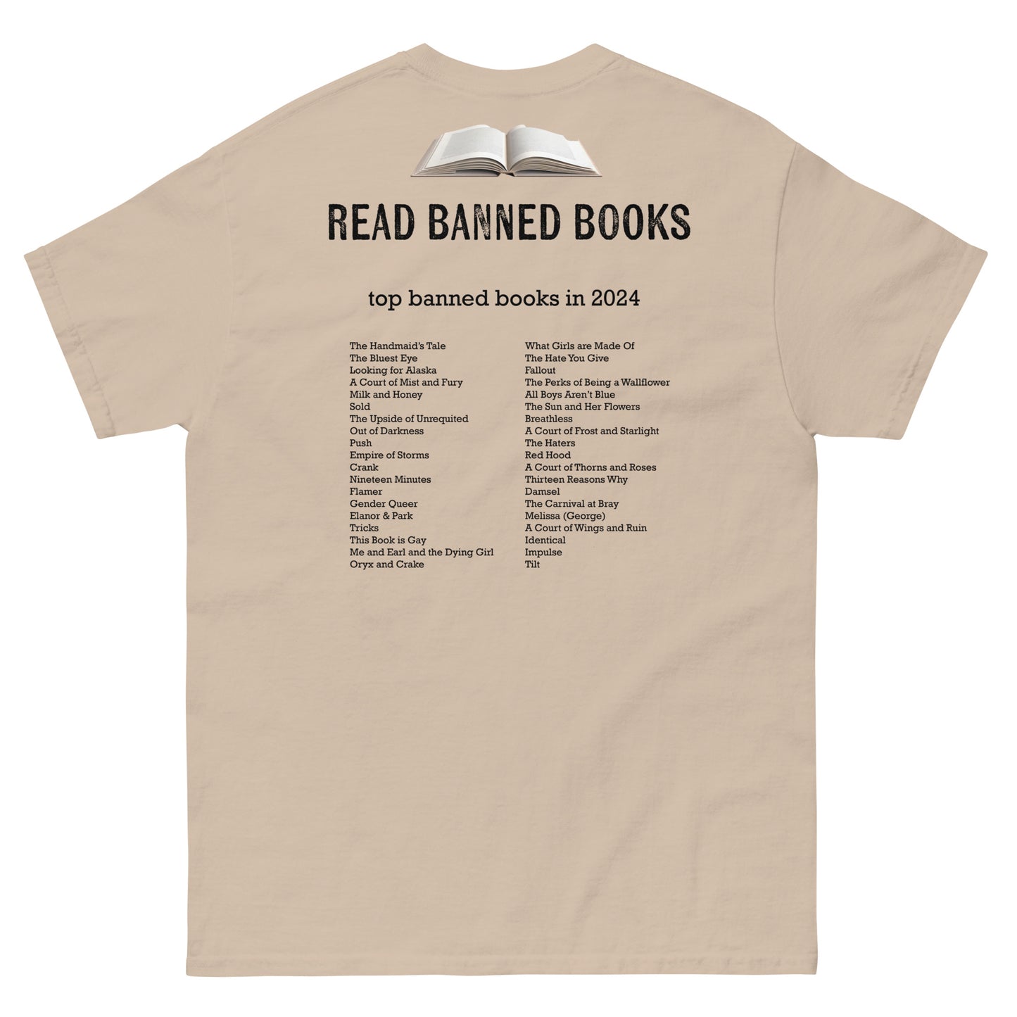 Freedom to Read Book Design Unisex classic tee