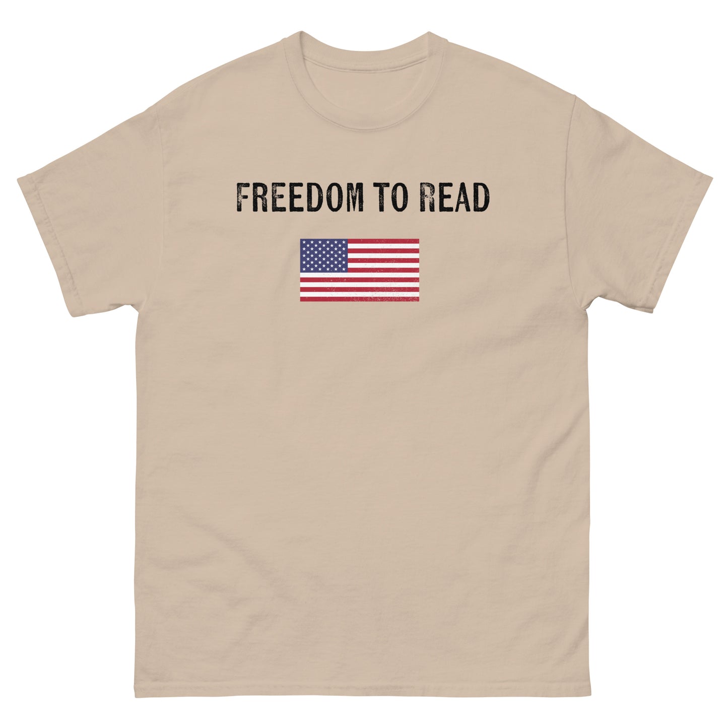 Freedom to Read Book Design Unisex classic tee