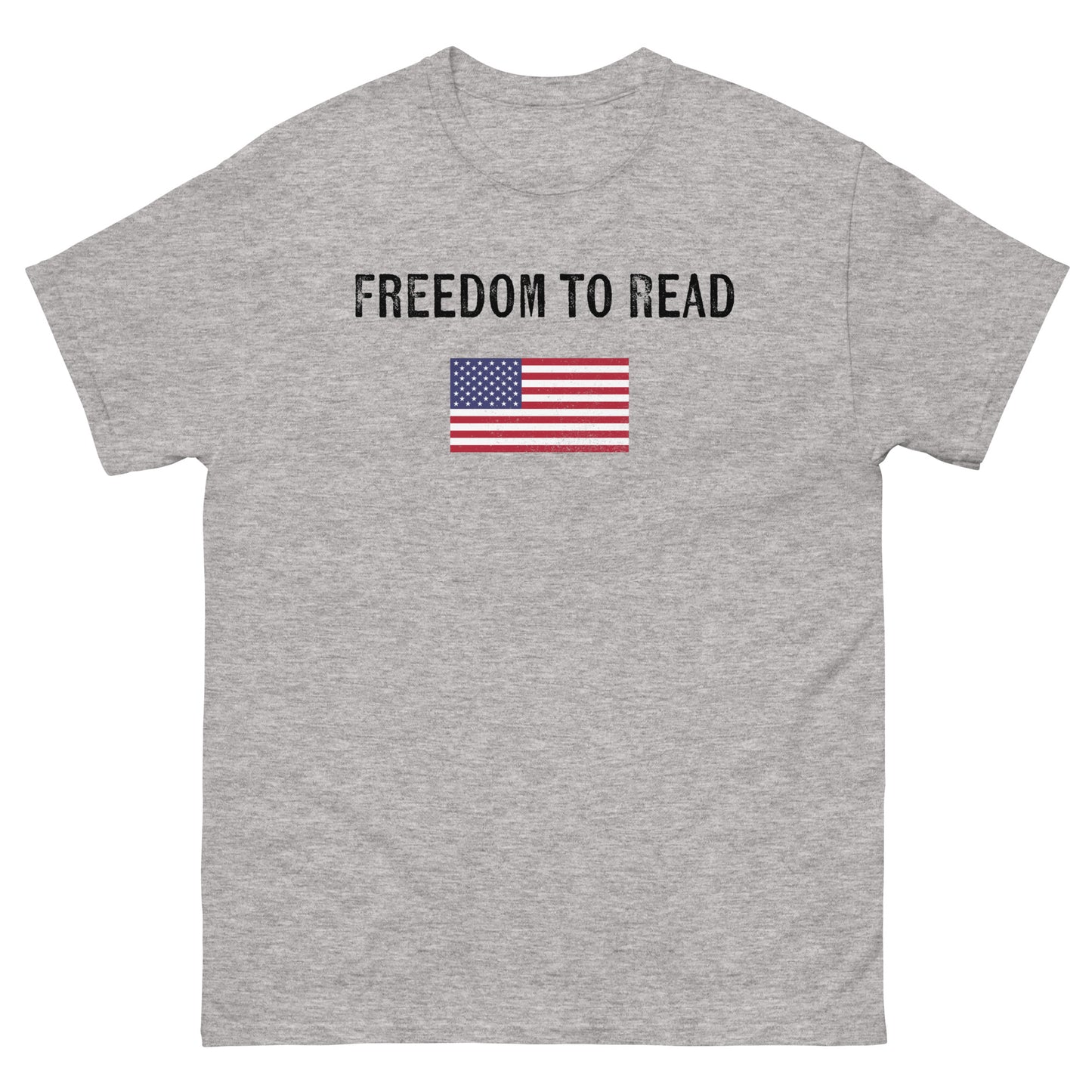 Freedom to Read Book Design Unisex classic tee