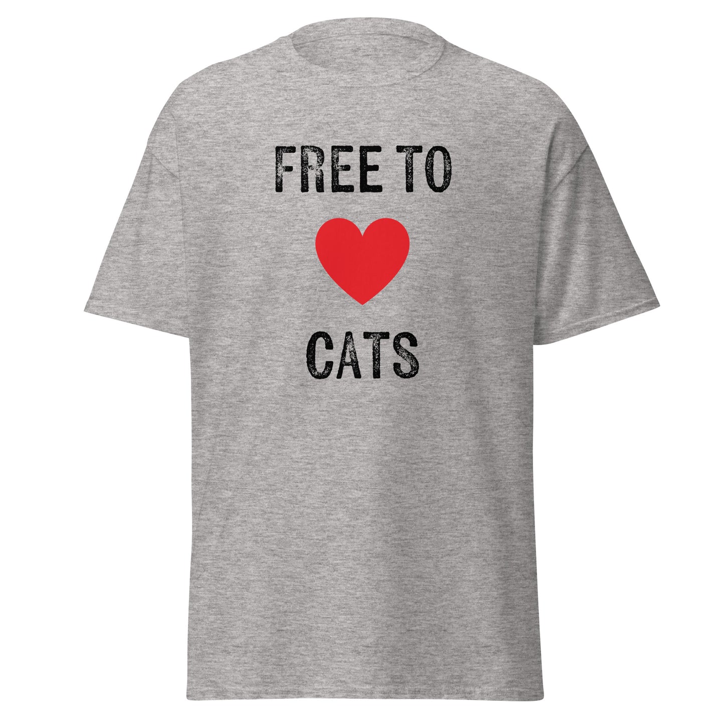 Free to Love Cats Unisex classic tee