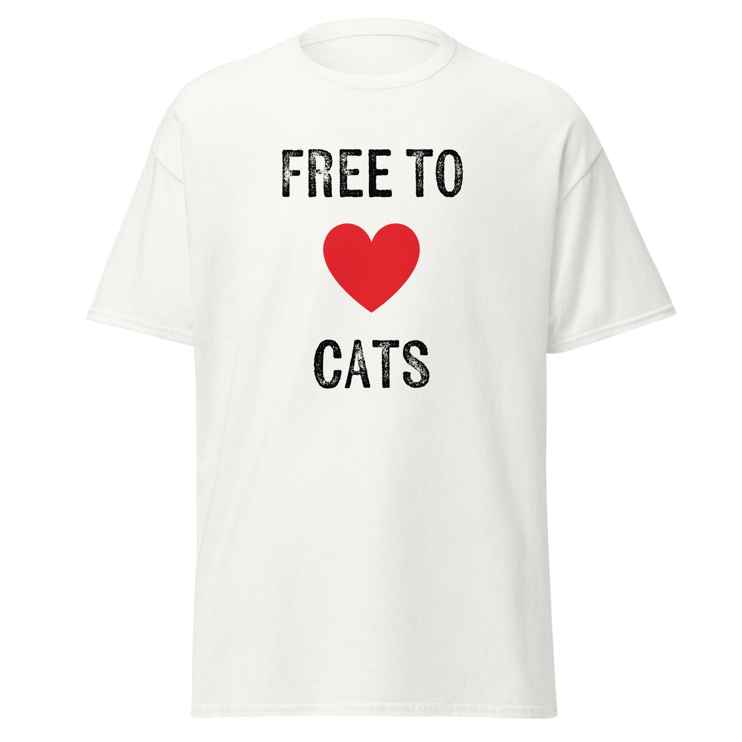 Free to Love Cats Unisex classic tee