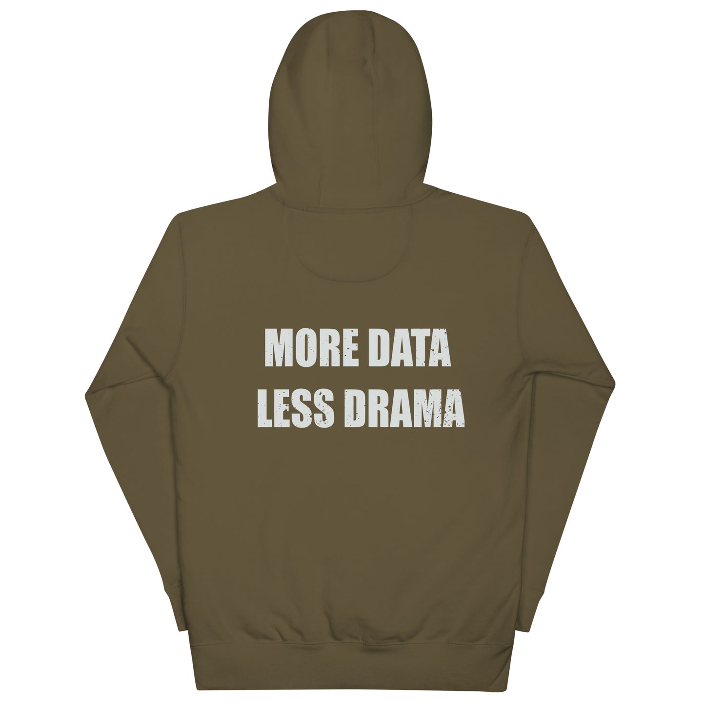 More Data Less Drama Microscope Unisex Hoodie