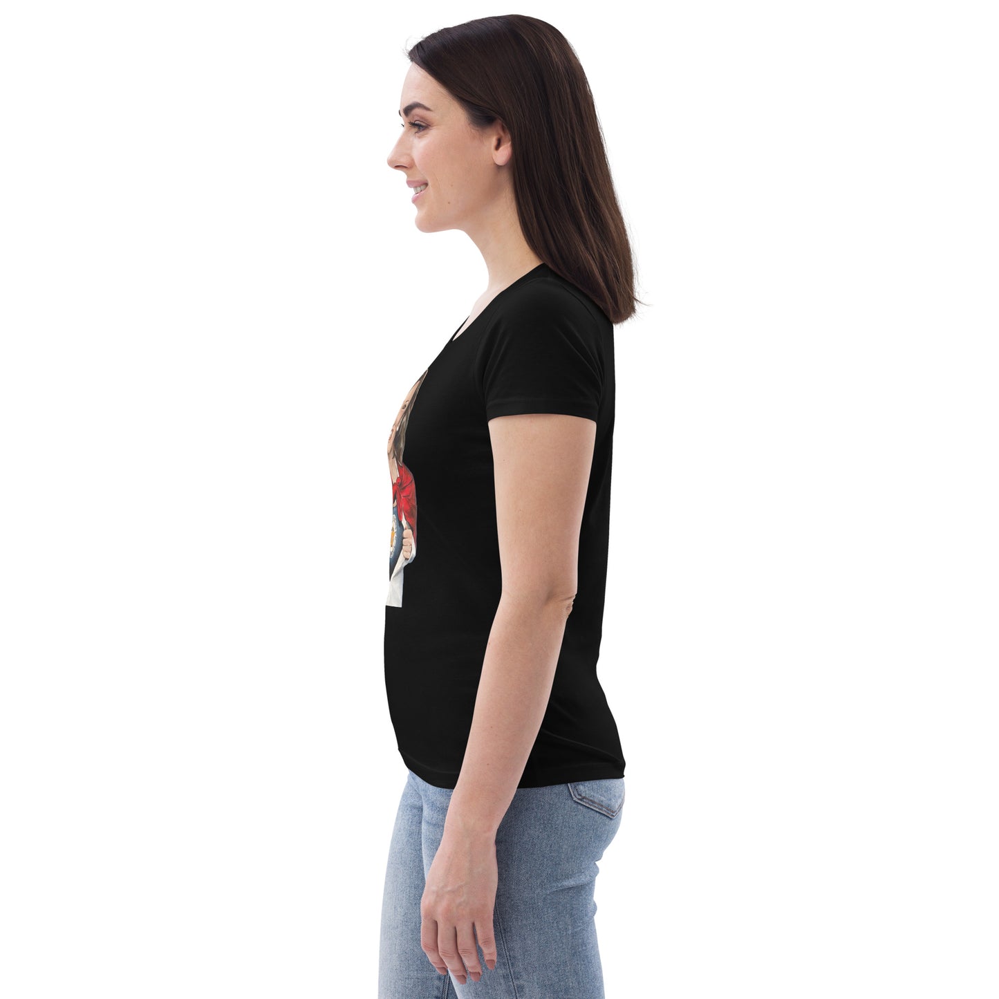 Kamala Harris USA Women's fitted eco tee