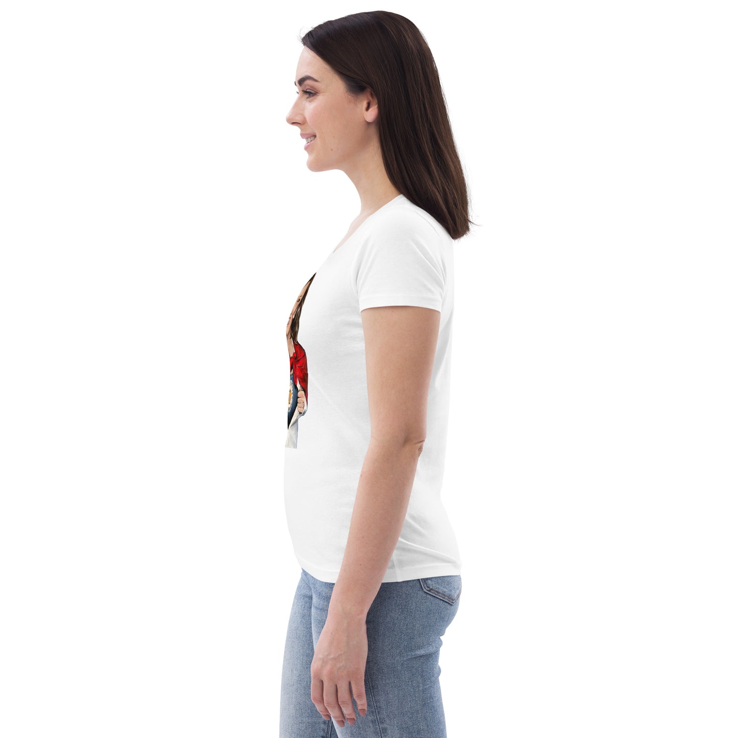 Kamala Harris USA Women's fitted eco tee