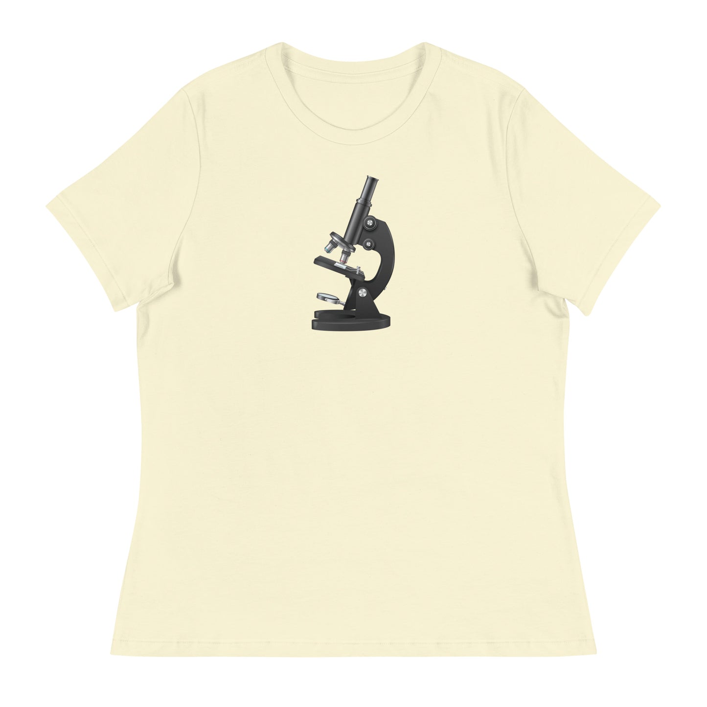 More Data Less Drama Microscope Women's Relaxed T-Shirt