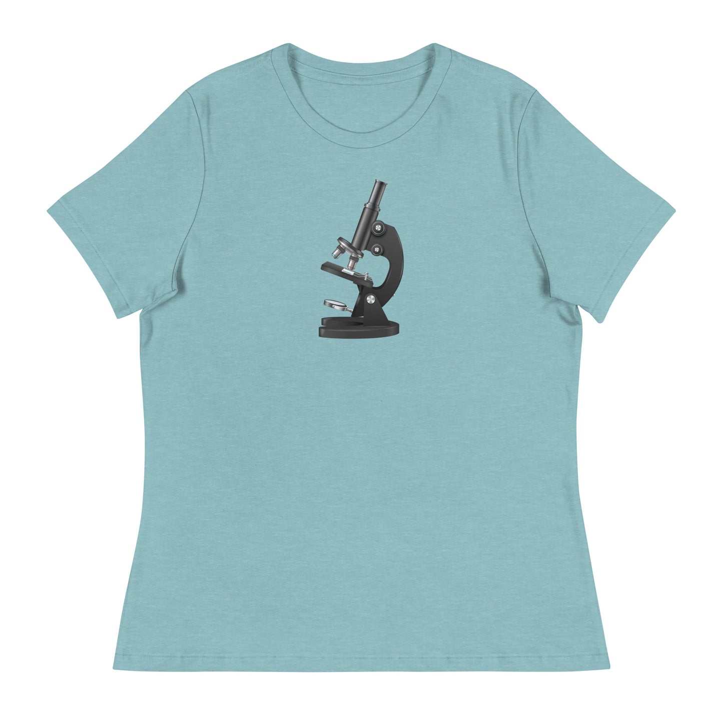 More Data Less Drama Microscope Women's Relaxed T-Shirt