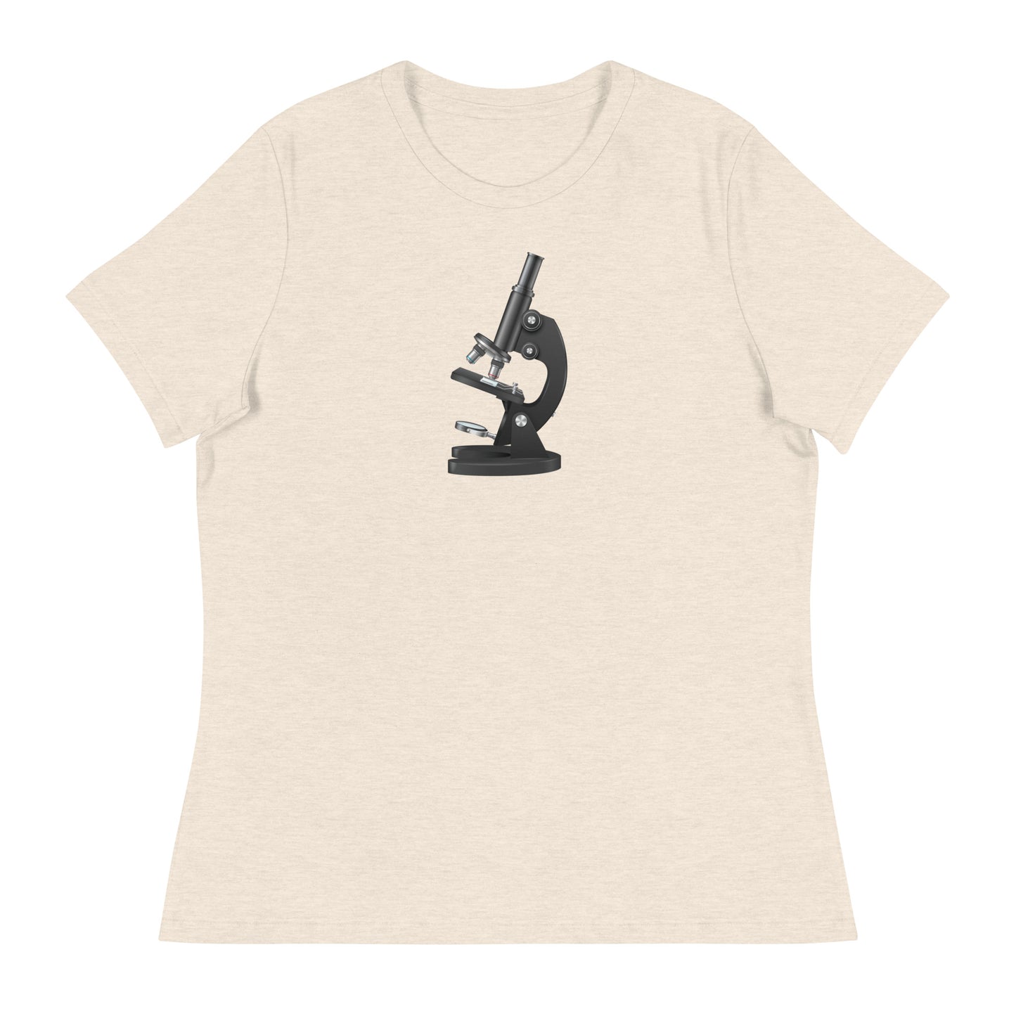 More Data Less Drama Microscope Women's Relaxed T-Shirt