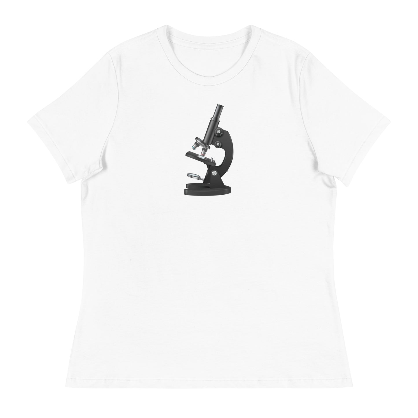 More Data Less Drama Microscope Women's Relaxed T-Shirt